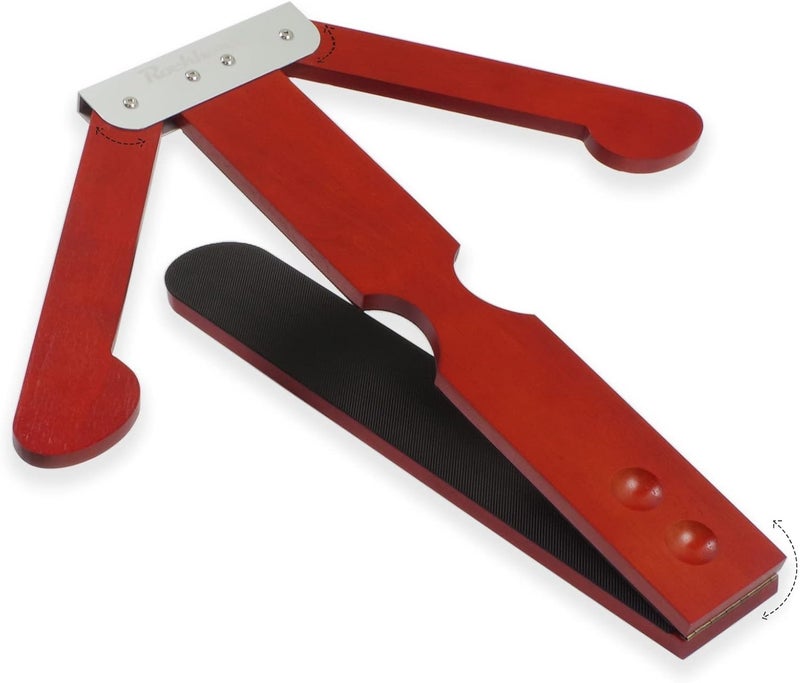 Rockhouse Cello Endpin Stopper, End Pin Anchor Rest Holder Wood Non Slip Rock Stop for Cello Floor Protector with Rubber Pad Cellist Accessories - Image 3